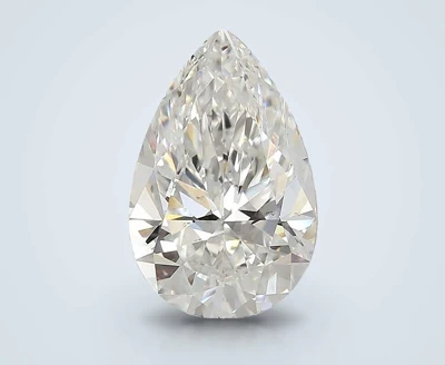 3.03ct E VS2 Rare Carat Ideal Cut Pear Lab Grown Diamond