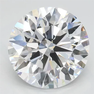 3.86ct D IF Rare Carat Ideal Cut Round Lab Grown Diamond