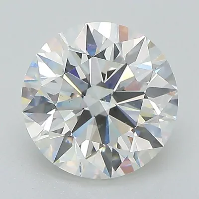2.12ct G SI1 Rare Carat Ideal Cut Round Diamond