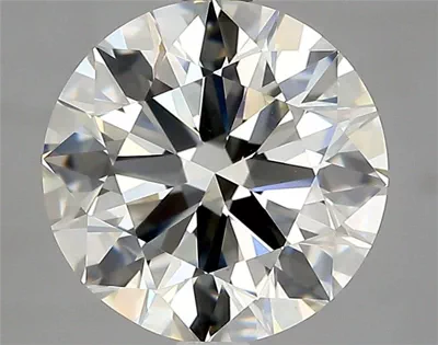 3.06ct J VS1 Rare Carat Ideal Cut Round Diamond