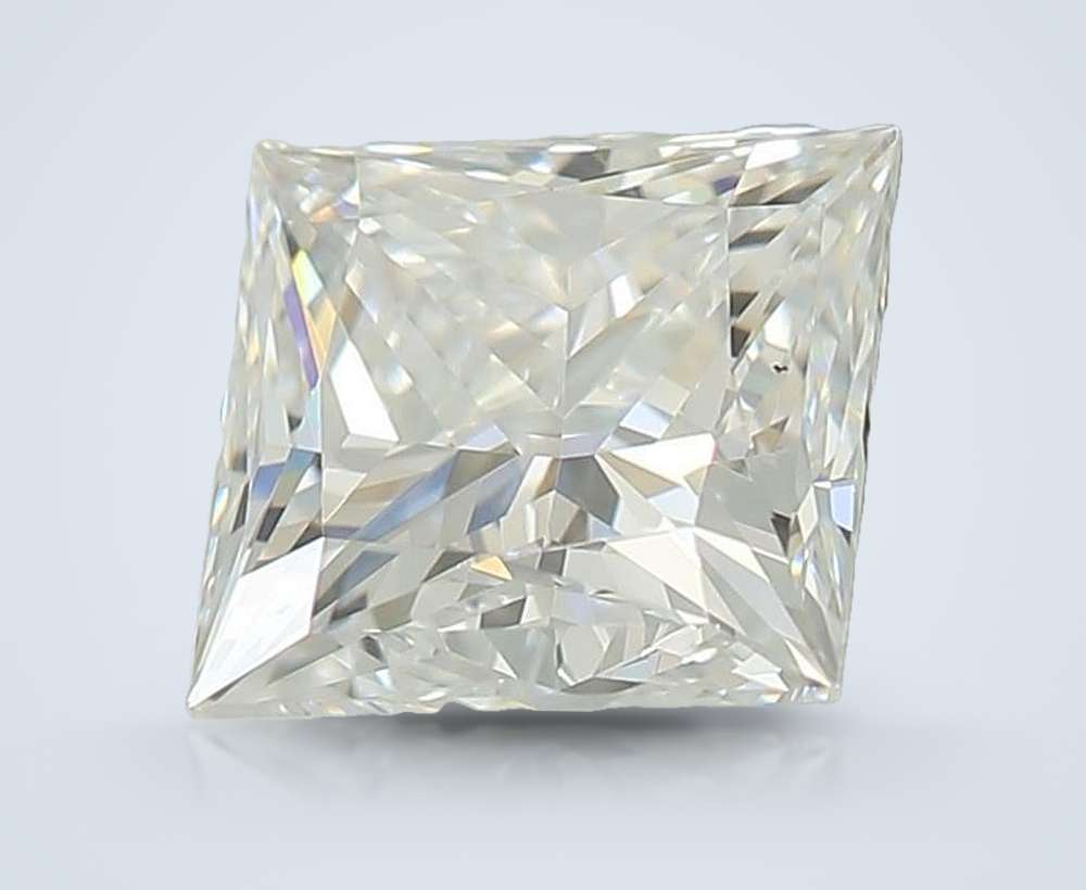 1.08ct D VS1 Rare Carat Ideal Cut Princess Lab Grown Diamond