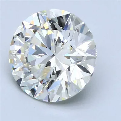 5.10ct J SI2 Rare Carat Ideal Cut Round Diamond