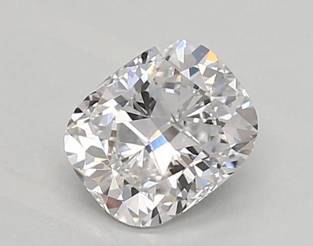0.68ct D VVS2 Rare Carat Ideal Cut Cushion Lab Grown Diamond