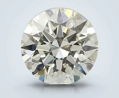 5.02ct I VS1 Rare Carat Ideal Cut Round Diamond