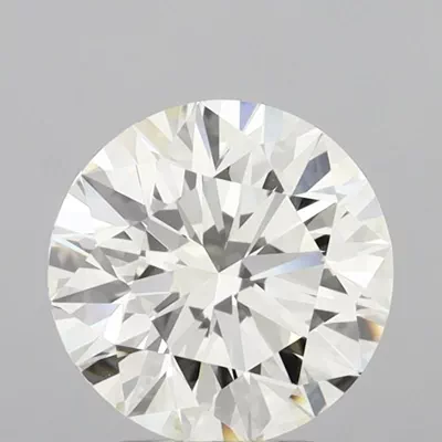 3.12ct J VVS2 Ideal Cut Round Diamond