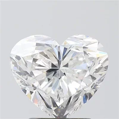 2.12ct D SI2 Excellent Cut Heart Diamond