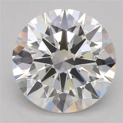 2.58ct F VVS2 Rare Carat Ideal Cut Round Lab Grown Diamond