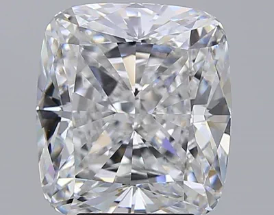 5.51ct E VVS1 Very Good Cut Cushion Diamond