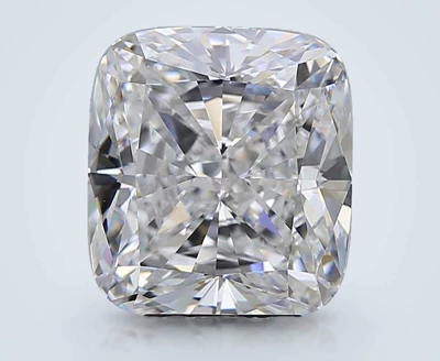5.51ct E VVS1 Rare Carat Ideal Cut Cushion Diamond