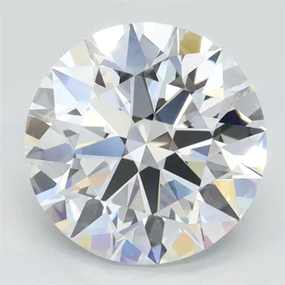 2.73ct D VVS1 Rare Carat Ideal Cut Round Lab Grown Diamond