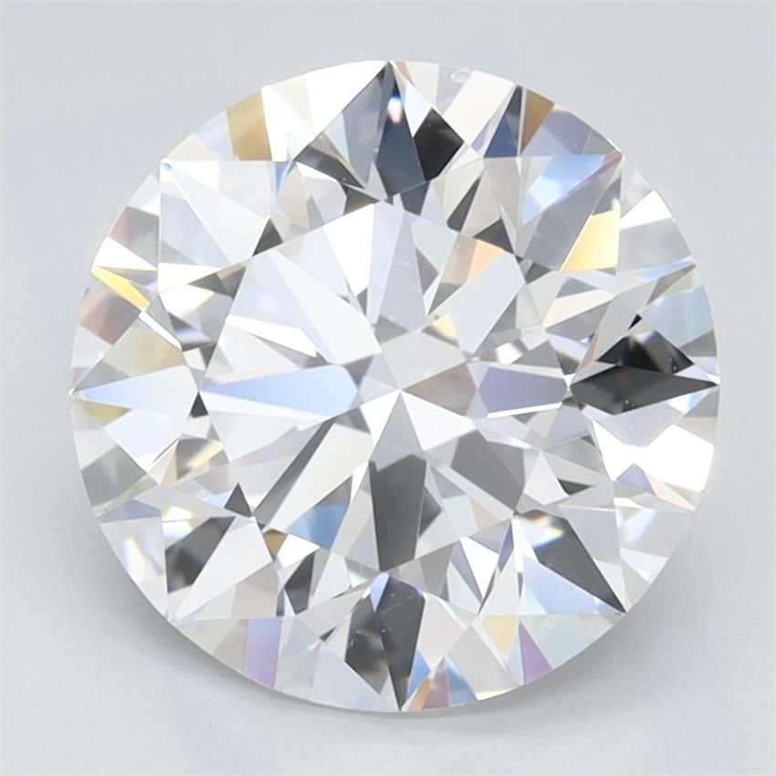 2.62ct D VVS1 Rare Carat Ideal Cut Round Lab Grown Diamond