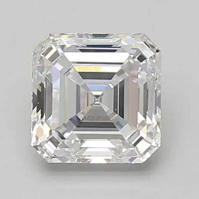 1.58ct D VVS2 Excellent Cut Asscher Lab Grown Diamond