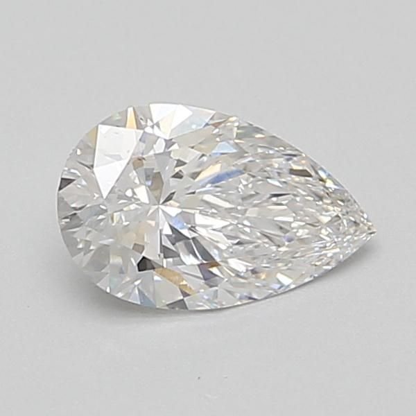 0.91ct E VS2 Rare Carat Ideal Cut Pear Lab Grown Diamond