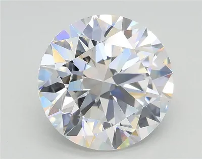 3.50ct E VS2 Excellent Cut Round Lab Grown Diamond