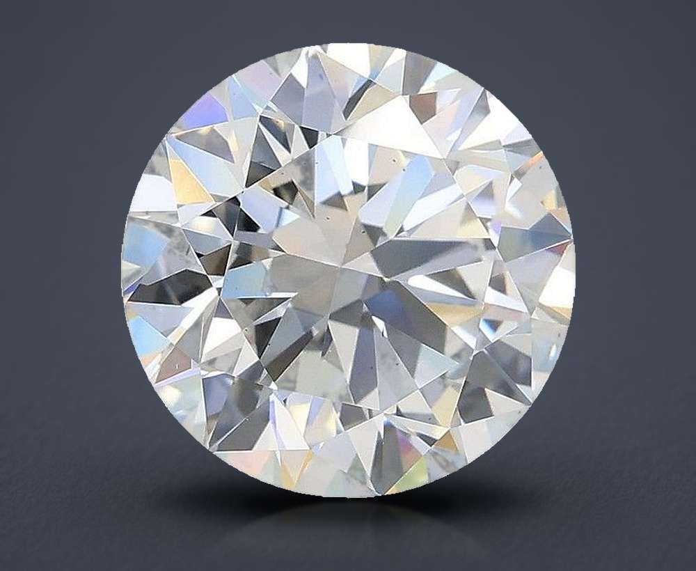 3.50ct E VS2 Excellent Cut Round Lab Grown Diamond