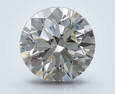 4.01ct K VVS1 Excellent Cut Round Diamond