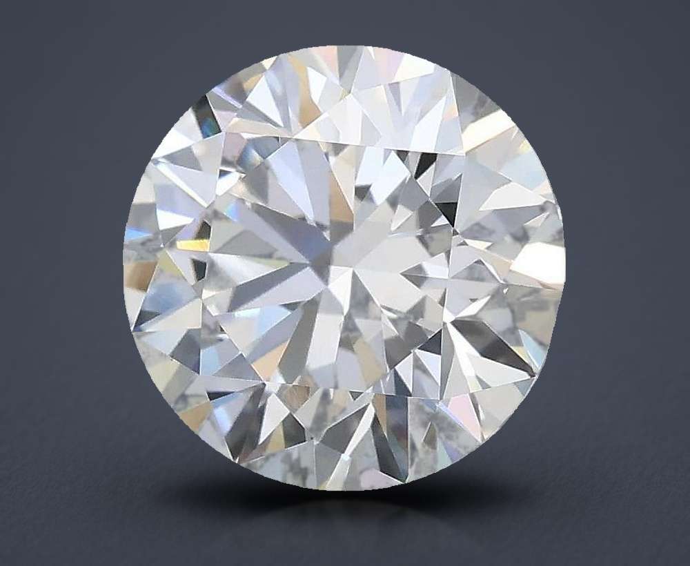 2.04ct D VS1 Rare Carat Ideal Cut Round Lab Grown Diamond
