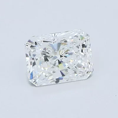0.71ct E VVS1 Rare Carat Ideal Cut Radiant Diamond