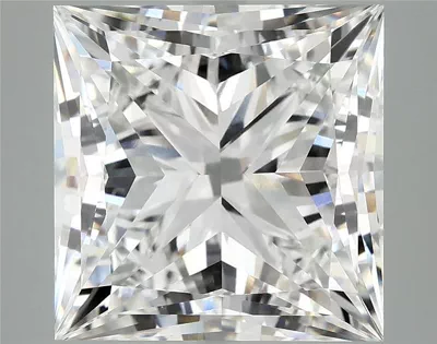 8.75ct E VVS2 Rare Carat Ideal Cut Princess Lab Grown Diamond