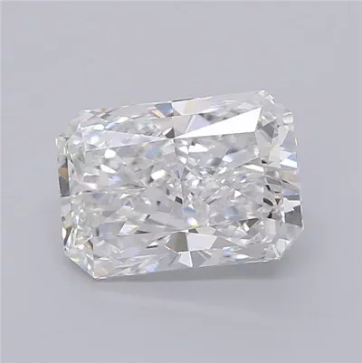 3.50ct E VVS2 Very Good Cut Radiant Lab Grown Diamond