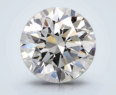 4.01ct G VS2 Rare Carat Ideal Cut Round Diamond