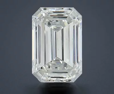 0.50ct I SI1 Rare Carat Ideal Cut Emerald Diamond