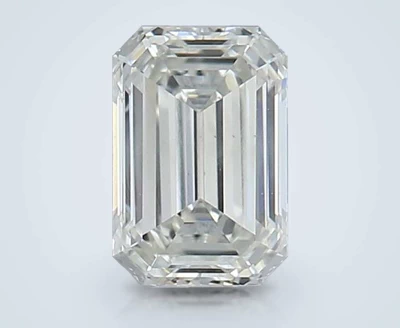 0.50ct I SI1 Rare Carat Ideal Cut Emerald Diamond