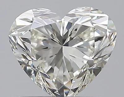 0.81ct K VS2 Rare Carat Ideal Cut Heart Diamond