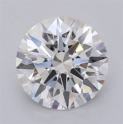 2.51ct E VS2 Rare Carat Ideal Cut Round Lab Grown Diamond
