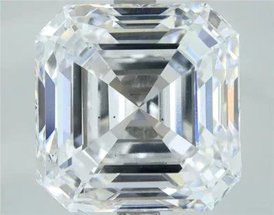 7.02ct E VS2 Rare Carat Ideal Cut Asscher Lab Grown Diamond