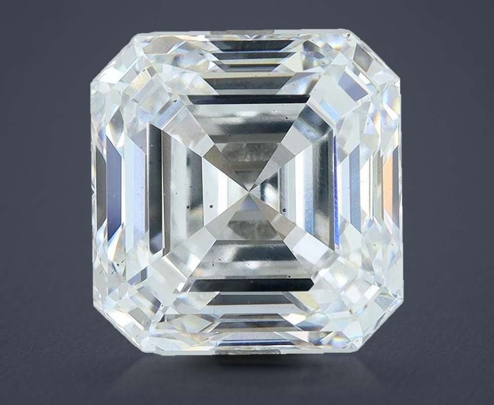 7.02ct E VS2 Rare Carat Ideal Cut Asscher Lab Grown Diamond