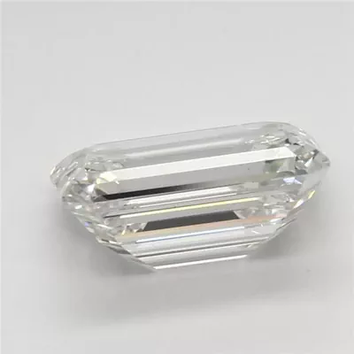 3.07ct G VS2 Rare Carat Ideal Cut Emerald Lab Grown Diamond