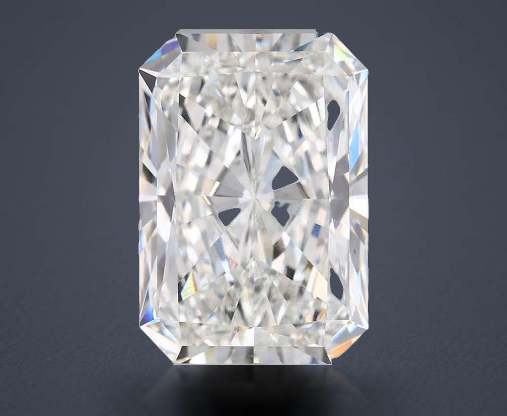 12.04ct G VVS2 Rare Carat Ideal Cut Radiant Lab Grown Diamond