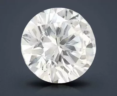 3.07ct H SI2 Rare Carat Ideal Cut Round Diamond