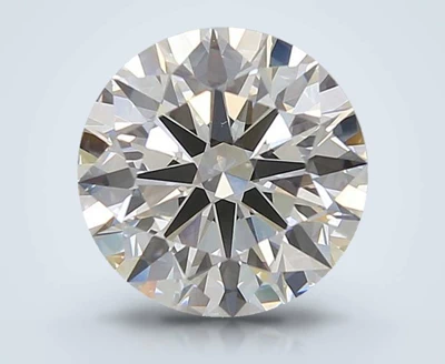 3.09ct E VVS2 Rare Carat Ideal Cut Round Lab Grown Diamond