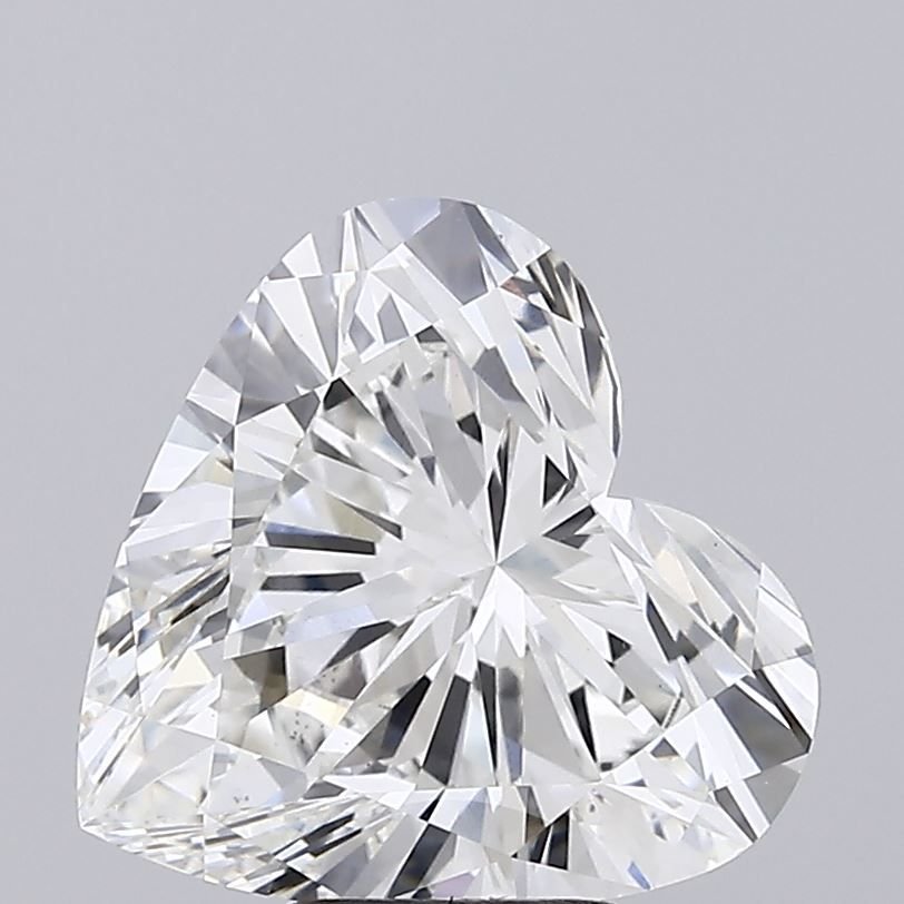 5.04ct F VS1 Rare Carat Ideal Cut Heart Lab Grown Diamond