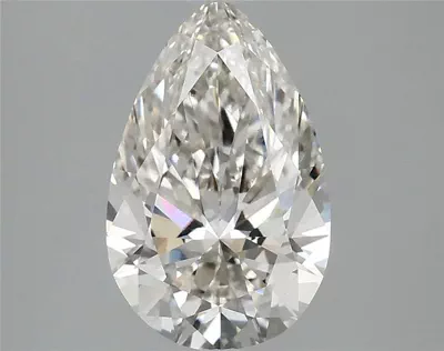 2.08ct H VS1 Rare Carat Ideal Cut Pear Lab Grown Diamond