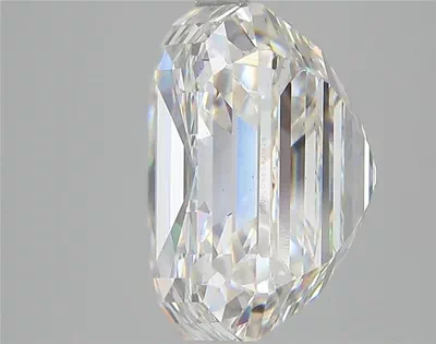 11.06ct F VS2 Rare Carat Ideal Cut Asscher Lab Grown Diamond