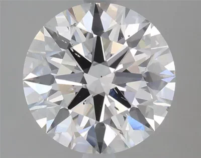 3.06ct F SI1 Rare Carat Ideal Cut Round Lab Grown Diamond