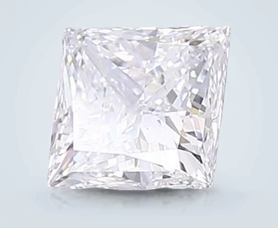 1.01ct F VS1 Rare Carat Ideal Cut Princess Lab Grown Diamond