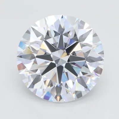 5.42ct F VVS1 Rare Carat Ideal Cut Round Lab Grown Diamond