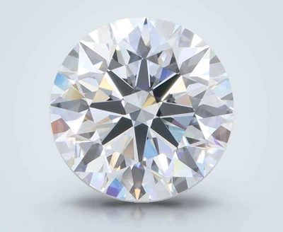 5.42ct F VVS1 Rare Carat Ideal Cut Round Lab Grown Diamond