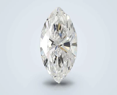 3.02ct E VVS2 Rare Carat Ideal Cut Marquise Lab Grown Diamond