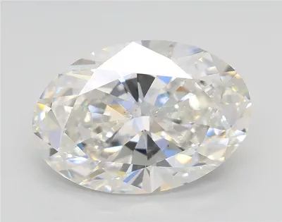 3.02ct E VS2 Rare Carat Ideal Cut Oval Lab Grown Diamond