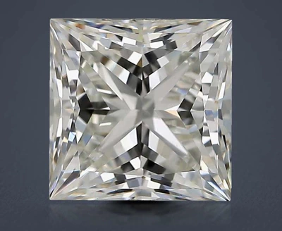 1.80ct J VVS2 Rare Carat Ideal Cut Princess Diamond
