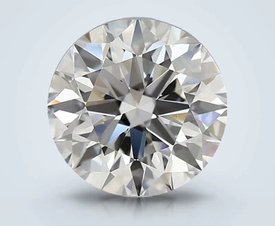 2.93ct H IF Rare Carat Ideal Cut Round Diamond