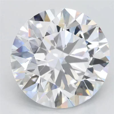 5.07ct D VVS1 Rare Carat Ideal Cut Round Lab Grown Diamond
