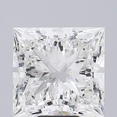 10.01ct F VS2 Very Good Cut Princess Lab Grown Diamond