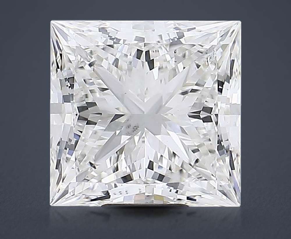 10.01ct F VS2 Very Good Cut Princess Lab Grown Diamond