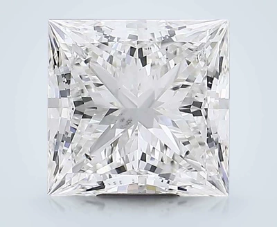10.01ct F VS2 Very Good Cut Princess Lab Grown Diamond